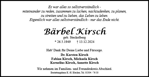 Bärbel Kirsch