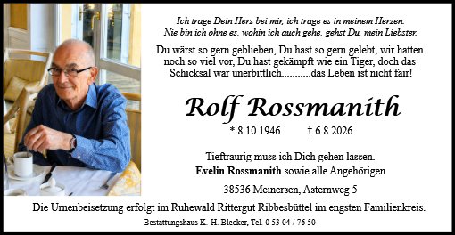 Rolf Rossmanith