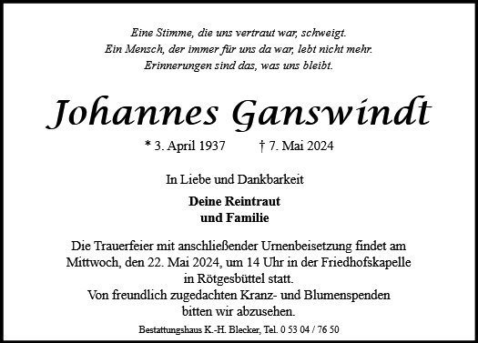 Johannes Ganswindt