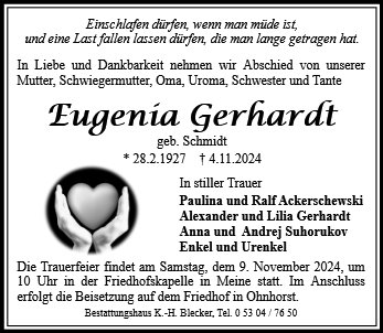 Eugenia Gerhardt