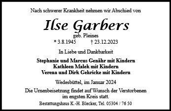 Ilse Garbers