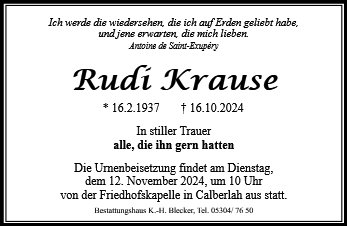 Rudi Krause