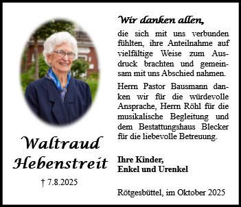 Waltraud Hebenstreit