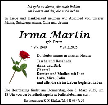 Irma Martin