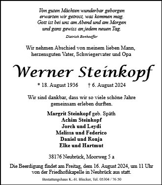 Werner Steinkopf