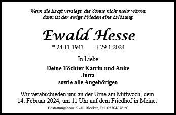 Ewald Hesse