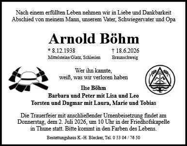 Arnold Böhm