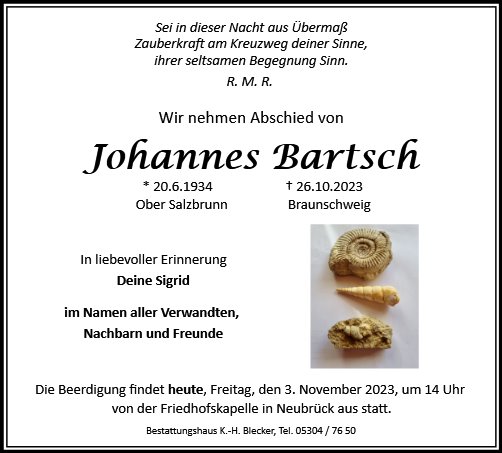 Johannes Bartsch