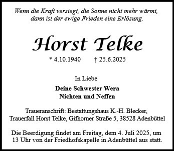 Horst Telke