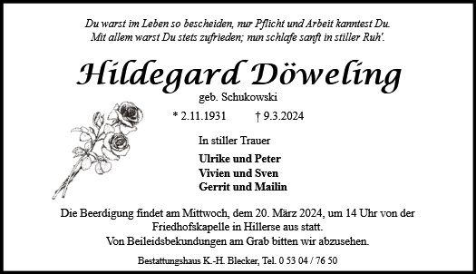 Hildegard Döweling