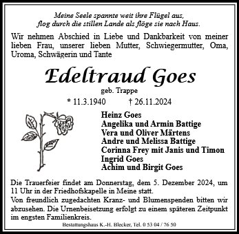 Edeltraud Goes