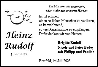 Heinz Rudolf