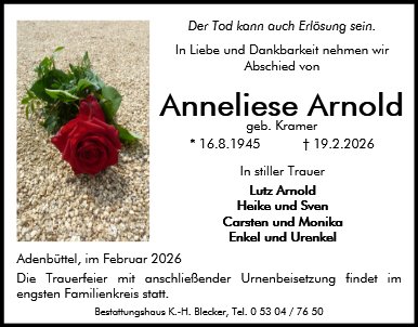 Anneliese Arnold