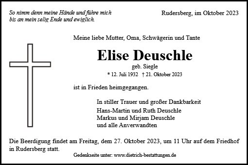 Elise Deuschle