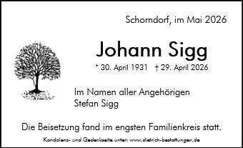 Johann Sigg