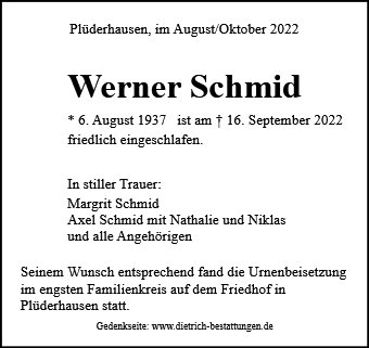 Werner Schmid