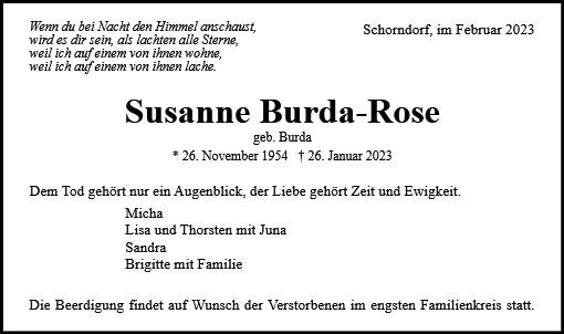 Susanne Burda-Rose