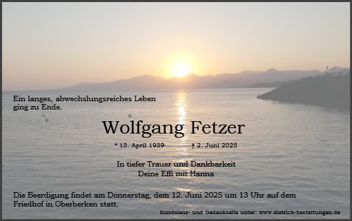 Wolfgang Fetzer 