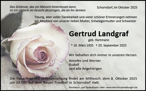 Gertrud Landgraf 