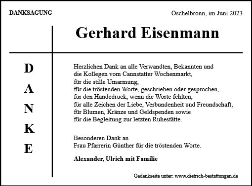 Gerhard Eisenmann