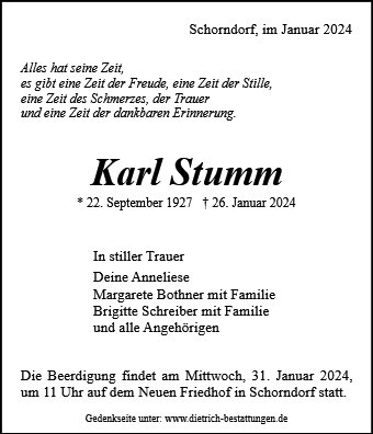 Karl Stumm