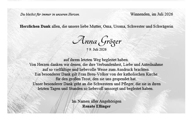 Anna Gröger