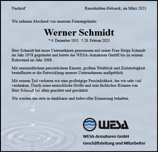 Werner Schmidt