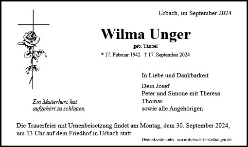 Wilma Unger