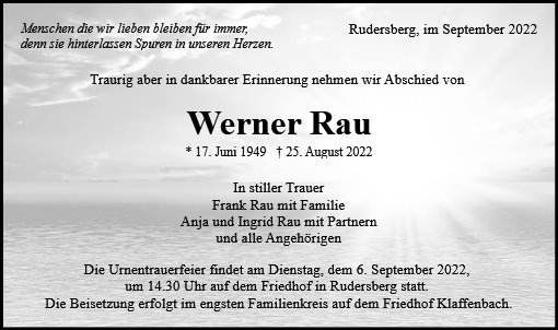 Werner Rau