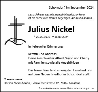 Julius Nickel