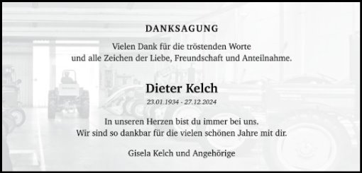 Dieter Kelch