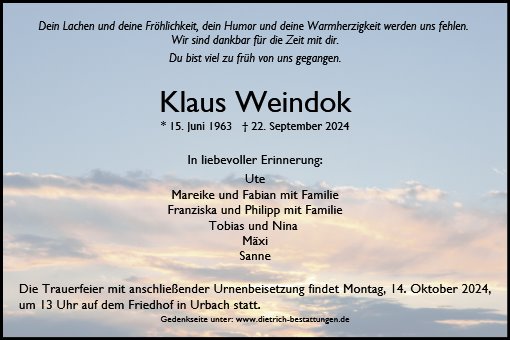 Klaus Weindok