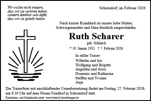 Ruth Scharer