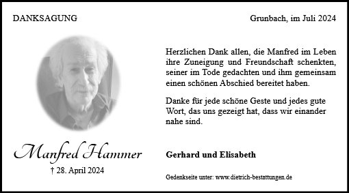 Dieter Manfred Hammer