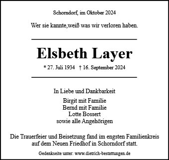 Elsbeth Layer