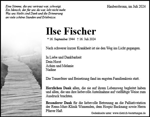 Ilse Fischer