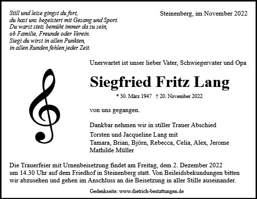 Siegfried Lang