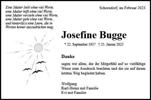 Josefine Bugge