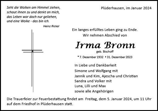 Irma Bronn