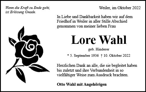 Lore Wahl