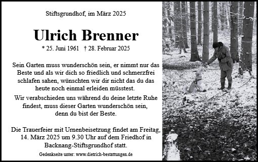 Ulrich Brenner