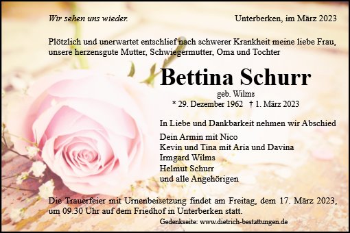 Bettina Schurr