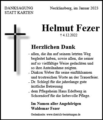 Helmut Fezer