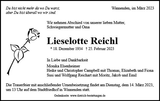 Lieselotte Reichl