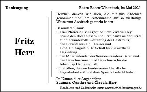 Fritz Herr