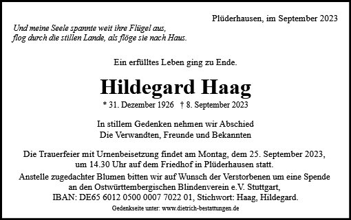 Hildegard Haag