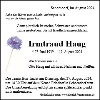 Irmtraud Haug