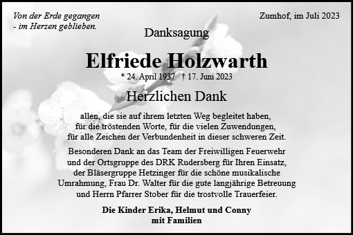 Elfriede Holzwarth