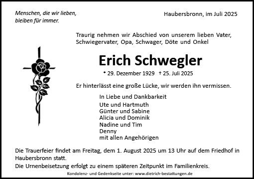 Erich Schwegler