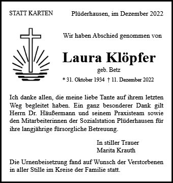 Laura Klöpfer